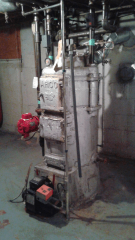 oil to gas heating